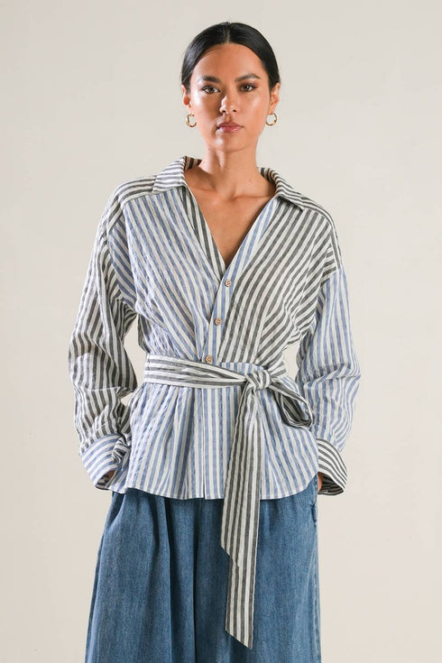 rays-of-hope-woven-top Flying Tomato-Sophia's StyleTOPS-1